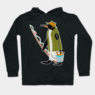 Penguin Fisherman Hoodie